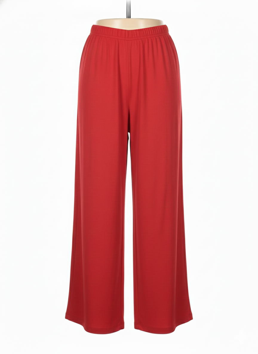 Essential Wide-Leg Palazzo Pants - High Waisted & Flowy
